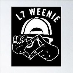 L7 Weenie The Sandlot Poster