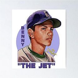 The Sandlot HamBino Baseball Poster