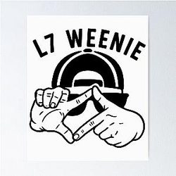 L7 Weenie The Sandlot Baseball  Poster