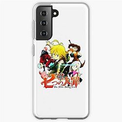 The Seven Deadly Sins Cases - Anime logo Samsung Galaxy Soft Case RB1606