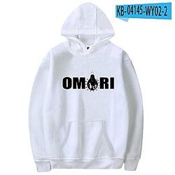 Omori Hoodie - Graphic Print Casual Hoodies