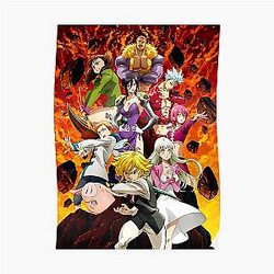 The Seven Deadly Sins Posters - The Seven Deadly Sins Poster RB1606