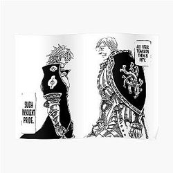 The Seven Deadly Sins Posters - Escanor vs Estarossa Poster RB1606