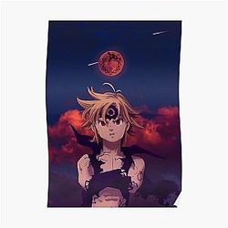The Seven Deadly Sins Posters - Meliodas - Seven Deadly Sins Poster RB1606