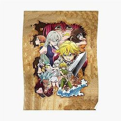The Seven Deadly Sins Posters - The Seven Deadly Sins Poster RB1606