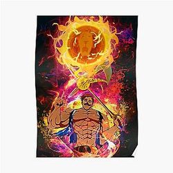 The Seven Deadly Sins Posters - Neon Cruel Sun Poster RB1606