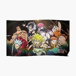 The Seven Deadly Sins Posters - 4K The Seven Deadly Sins Team Poster RB1606