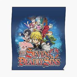 The Seven Deadly Sins Posters - The Seven Deadly Sins Poster RB1606