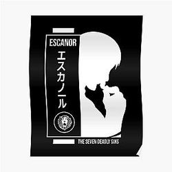 The Seven Deadly Sins Posters - Escanor Poster RB1606
