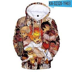 The Promised Neverland Hoodie - Casual Hoodie Casual Pullover Trendy Clothes