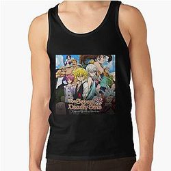 The Seven Deadly Sins Tank Tops - Imperal Wrath The Gods Tank Top RB1606