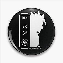 The Seven Deadly Sins Pins - Ban Pin RB1606