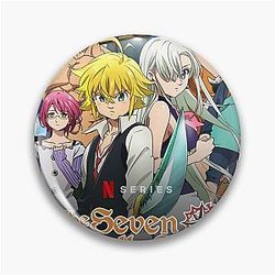 The Seven Deadly Sins Pins - Imperal Wrath The Gods Pin RB1606