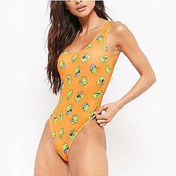 Women One Piece Swimsuit - Anime Animal Print Swimwear Push-Up Summer Bikini Swimsuit