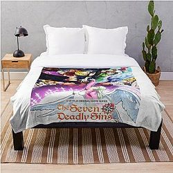 The Seven Deadly Sins Bedding Sets - Dragon's Judgement Throw Blanket RB1606