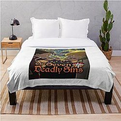 The Seven Deadly Sins Bedding Sets - The Seven Deadly Sins Throw Blanket RB1606