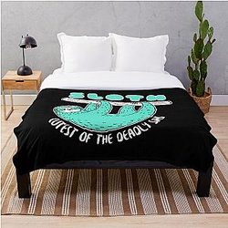 The Seven Deadly Sins Bedding Sets - Sloth Cutest Throw Blanket RB1606