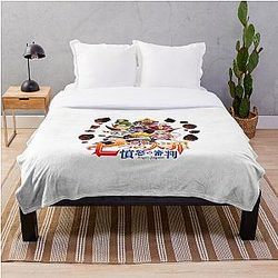The Seven Deadly Sins Bedding Sets - Dragon's Judgement logo Throw Blanket RB1606