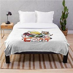 The Seven Deadly Sins Bedding Sets - Anime logo Throw Blanket RB1606
