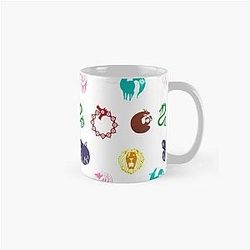 The Seven Deadly Sins Mugs - Nanatsu no Taizai Print Classic Mug RB1606
