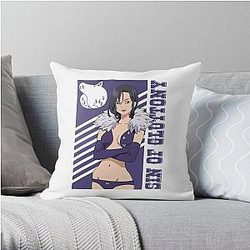 The Seven Deadly Sins Pillows - Merlin Throw Pillow RB1606