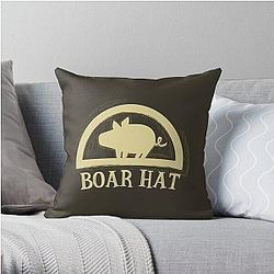 The Seven Deadly Sins Pillows - The Seven Deadly Sins (Boar Hat Sign) Throw Pillow RB1606