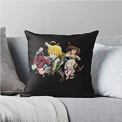 The Seven Deadly Sins Pillows - The Seven Deadly Sins Throw Pillow RB1606