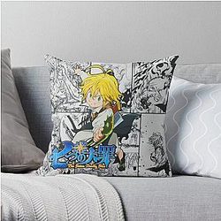 The Seven Deadly Sins Pillows - The Seven Deadly Sins Throw Pillow RB1606