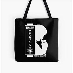 The Seven Deadly Sins Bags - Escanor All Over Print Tote Bag RB1606