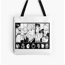 The Seven Deadly Sins Bags - The Deadly Seven Sins All Over Print Tote Bag RB1606