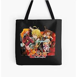 The Seven Deadly Sins Bags - The Seven Deadly Sins All Over Print Tote Bag RB1606