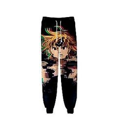 The Seven Deadly Sins Pants &amp; Joggers - 7DS Meliodas dark Joggers SDM1010