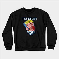Technoblade Sweatshirts – Technoblade Never Dies Sweatshirt