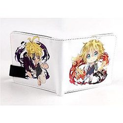 The Seven Deadly Sins Wallets - Dragon Sin of wrath Meliodas 7DS wallet SDM1010