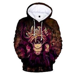 The Seven Deadly Sins Hoodies - Meliodas Hoodie leader of the ten commandments SDM1010