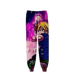 The Seven Deadly Sins Pants &amp; Joggers - Nanatsu No Taizai Meliodas rage Joggers SDM1010
