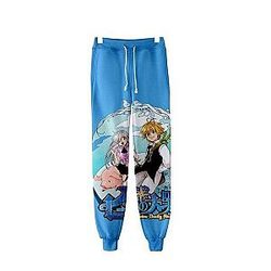 The Seven Deadly Sins Pants &amp; Joggers - Nanatsu No Taizai elizabeth x Meliodas Joggers SDM1010