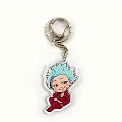 The Seven Deadly Sins Keychains - Seven Deadly Sins Ban Keychain SDM1010