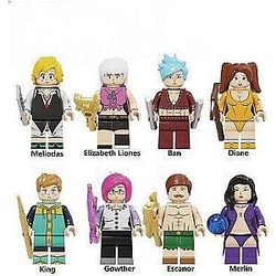The Seven Deadly Sins Figures &amp; Toys - Seven Deadly Sins action figures SDM1010