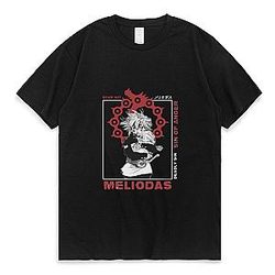 Hot Anime Seven Deadly Sins T-Shirt - Cotton Fashion T-shirt
