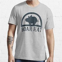 The Seven Deadly Sins T-Shirts - Boar Hat Essential T-Shirt RB1606