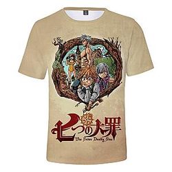 The Seven Deadly Sins T-shirt - Printed T-shirts