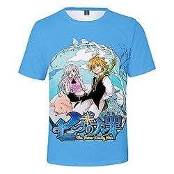 The Seven Deadly Sins T-shirt - Graphic Casual T-shirt