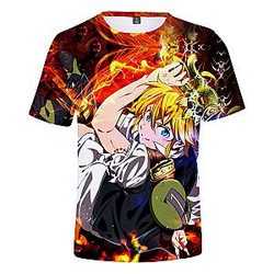 The Seven Deadly Sins T-shirt - 3D Printed Casual T-shirts