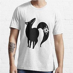 The Seven Deadly Sins T-Shirts - The Fox Sin of Greed (Black) Essential T-Shirt RB1606