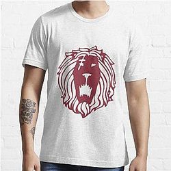 The Seven Deadly Sins T-Shirts - The Lion Sin of Pride (Red) Essential T-Shirt RB1606