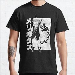 The Seven Deadly Sins T-Shirts - Meliodas of Wrath (white) Classic T-Shirt RB1606