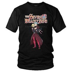 The Seven Deadly Sins T-Shirt - Cotton Short Sleeve Anime T-shirts