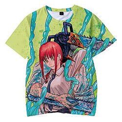 Chainsaw Man Merch - Makima 3D Graphic Printed Tee