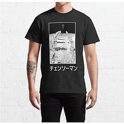 Chainsaw Man Merch - Darkness Devil Graphic Printed Tee